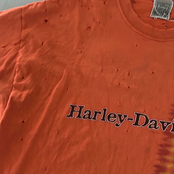 Vintage Harley Davidson t-shirt Furst of a kind. - Picture 2 of 8